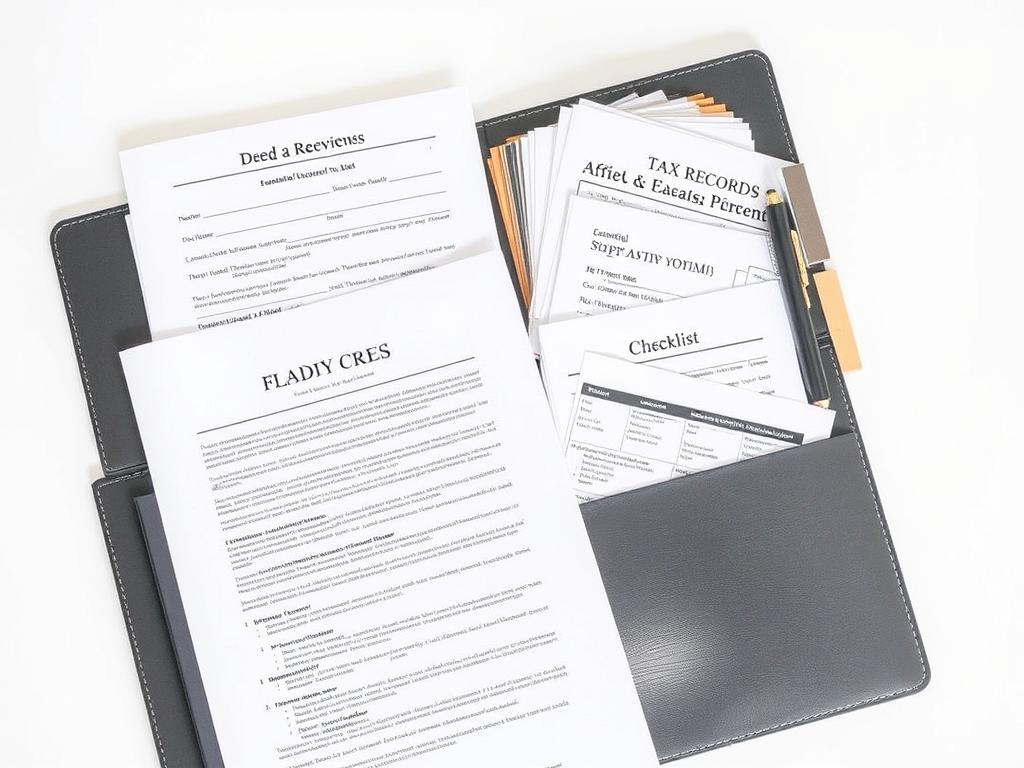 How to Sell Undeveloped Land: A Step-by-Step Guide for Maximum Profit 7 Organized folder with essential land sale documents and checklist Organized folder with essential land sale documents and checklist